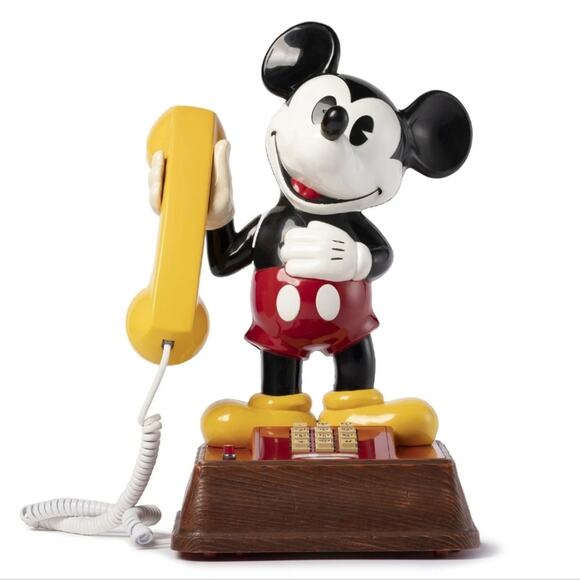 1970s Vintage Mickey Mouse Phone